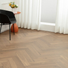 Herringbone Engineered Wood Flooring Oak Grain Paper Surface Brushed Flat 15mm New Three-Layer Wood Flooring