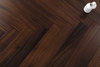 Walnut Color Indoor Wear Resistant Moisture-proof Solid Wood Flooring 100% OKAN Solid Wood