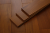 China Hardwood Flooring Factory Directly Sells Indoor Teak Color Solid Wood Flooring 610mm Length