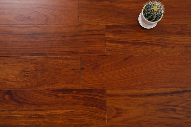 Multi-layer Engineered Wood Flooring Natural Wood Veneer 0.6mm Teak Walnut Oak Pear 1210mm Length engineered hardwood flooring