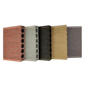 Outdoor Garden Decoration WPC Wood Flooring Multiple Styles