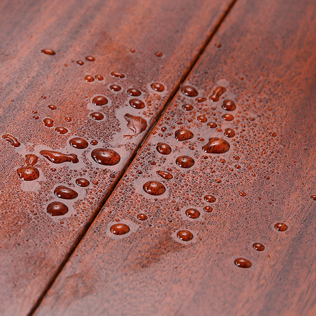 Balcony Mahogany E0 Solid Wood Flooring