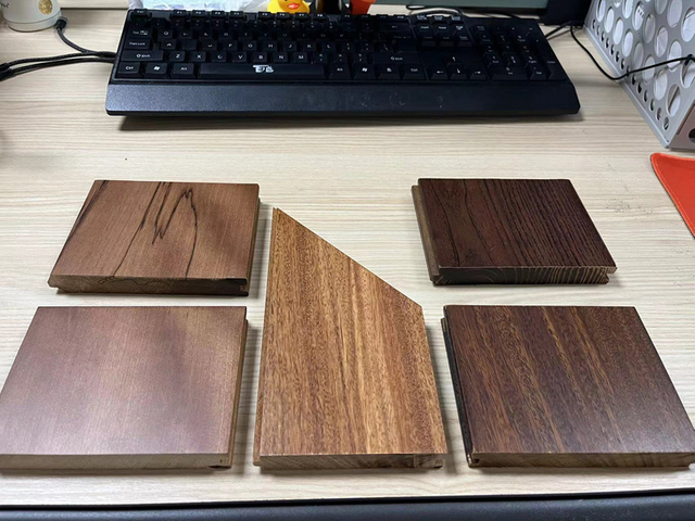 wood flooring samples