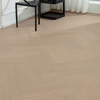 Herringbone Engineered Wood Flooring Oak Grain Paper Surface Brushed Flat 15mm New Three-Layer Wood Flooring
