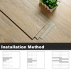 Waterproof SPC Plastic Flooring Bedroom Living Room 2/4/6/8/10mm PVC floor SPC Vinyl Flooring