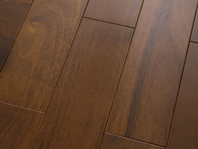 Office Mahogany Casual Log Solid Wood Flooring