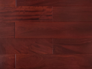 Solid Wood Flooring Natural Wood Length 610mm 18mm Traditional Red Hardwood Flooring