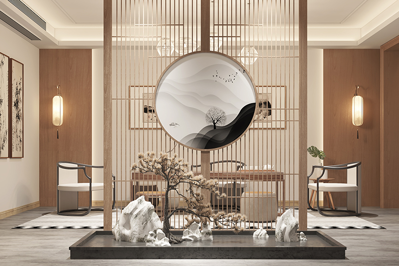  Beautiful wood floor with rich, natural grain patterns, seamlessly installed in a bright, modern living space. 