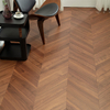 FishBone Three Layer Solid Wood Composite Floor Lock Natural Wood Skin Oak Walnut Wood Interior engineered wood flooring Decoration