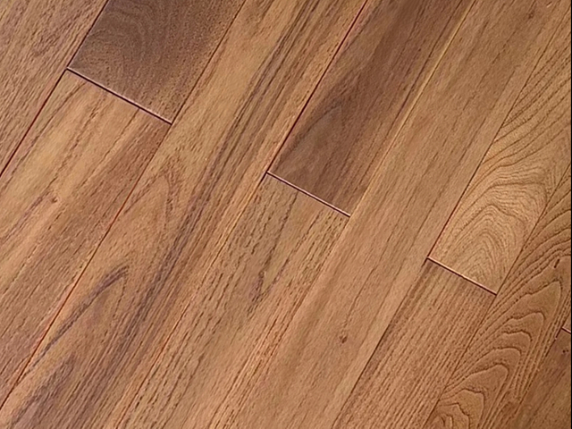 Customized 710/910mm Rl Length Locust Solid Wood Flooring Matte Smooth Surface More Colors Wooden Flooring