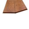 Raw Hardwood Flooring Teak Color Interior Engineering Decoration Flooring Decoration Solid Wood Flooring