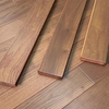 Customized 710/910mm Rl Length Locust Solid Wood Flooring Matte Smooth Surface More Colors Wooden Flooring