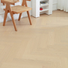 Herringbone Engineered Wood Flooring Oak Grain Paper Surface Brushed Flat 15mm New Three-Layer Wood Flooring