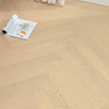 2023 New 3-layer Solid Wood Flooring Herringbone Shaped Oak Walnut Wood Veneer Lock Solid Wood Composite Flooring