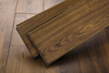 Interior Designer Use Solid Hardwood Flooring Walnut Dark Color 18mm Indoor Bedroom Living Room 100% Solid Wood