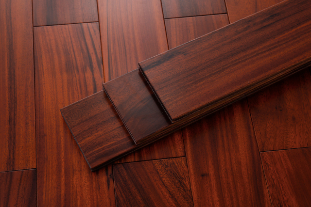 Home Mahogany Mothproof Solid Wood Flooring