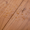Raw Hardwood Flooring Teak Color Interior Engineering Decoration Flooring Decoration Solid Wood Flooring