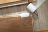 Indoor Engineered Wood Flooring American Walnut Wood Veneer Thickness 0.6/1.2mm Multi-Layer Engineered Flooring