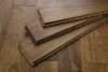 Interior Designer Use Solid Hardwood Flooring Walnut Dark Color 18mm Indoor Bedroom Living Room 100% Solid Wood