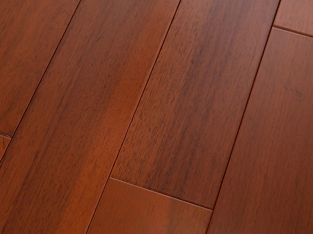 Home Mahogany Sound Insulation Solid Wood Flooring