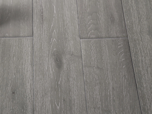 Office Indoor Floor Decoration Grey Casual Log Solid Wood Flooring