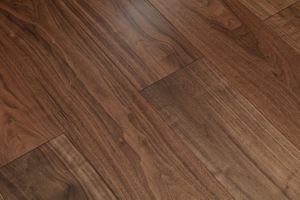 On Stairs Walnut Modern Simple Style Engineered Wood Flooring