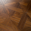 Classical Style Walnut Art Parquet Flooring Level E0 15mm Engineered Wood Indoor Use Modern Living Room Smooth Finish Ash