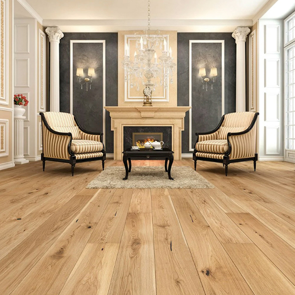 Modern Design Indoor White Oak Engineered Wood Flooring for Home Decoration With Knot Engineered Flooring ABCD