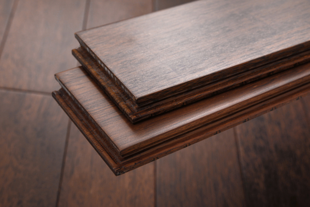 Balcony Floating Casual Log Solid Wood Flooring