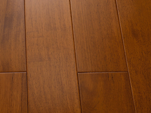 American Interior Style Hardwood Flooring Click Lock Teak Color Bedroom Living Room Solid Wood Flooring