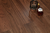 On Stairs Walnut Modern Simple Style Engineered Wood Flooring