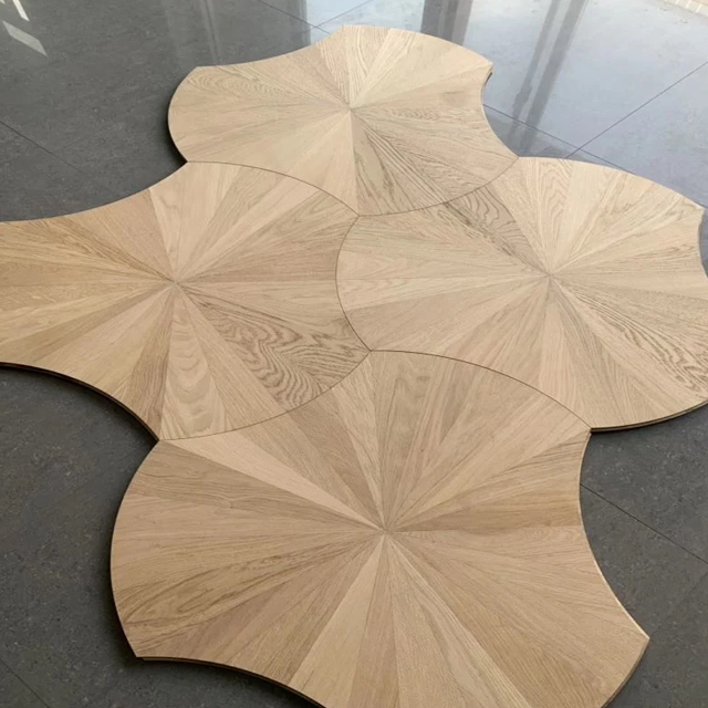 Italian High-End 300 Models Versailles Vintage 1.2mm Engineered Wood Flooring Solid Hardwood Veneer Parquet for Living Room