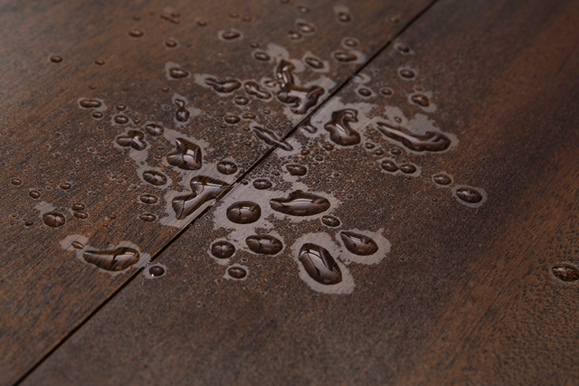 Indoor Dark Rustic Solid Wood Flooring