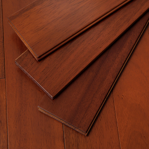 School Auditorium Solid Wood Flooring Teak Color Wear-resistant Moisture-resistant Floor