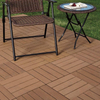 Outdoor Wpc Decking Tiles Diy Installation Balcony Garden Bathroom Faux Wood Decking Tiles