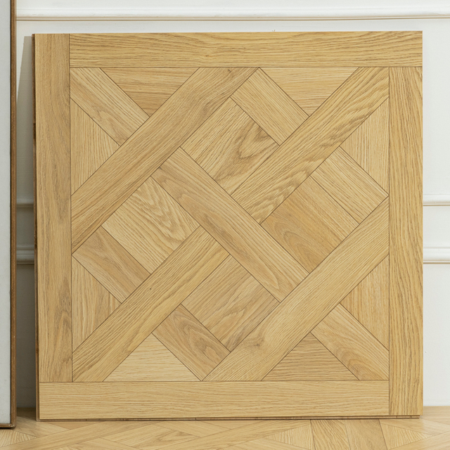 600x600mm Square Engineered Multi Layer Versailles Parquet Flooring Supplier