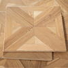 European Oak Parquet Flooring Art Cream Style 15mm Wear-Resistant Engineered Wood Flooring Walnut Household Parquet