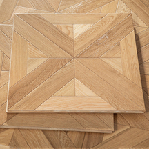European Oak Parquet Flooring Art Cream Style 15mm Wear-Resistant Engineered Wood Flooring Walnut Household Parquet