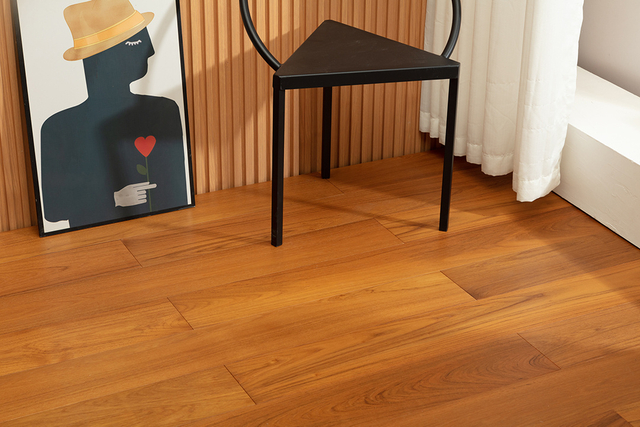 Museum Teak American Pastoral Teak Engineered Wood Flooring