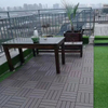 Outdoor Wpc Decking Tiles Diy Installation Balcony Garden Bathroom Faux Wood Decking Tiles