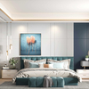 Modern Simple Style Solid Wood Wall Panels Indoor Living Room Decoration Sound Insulation Moisture-Proof Wall Panels